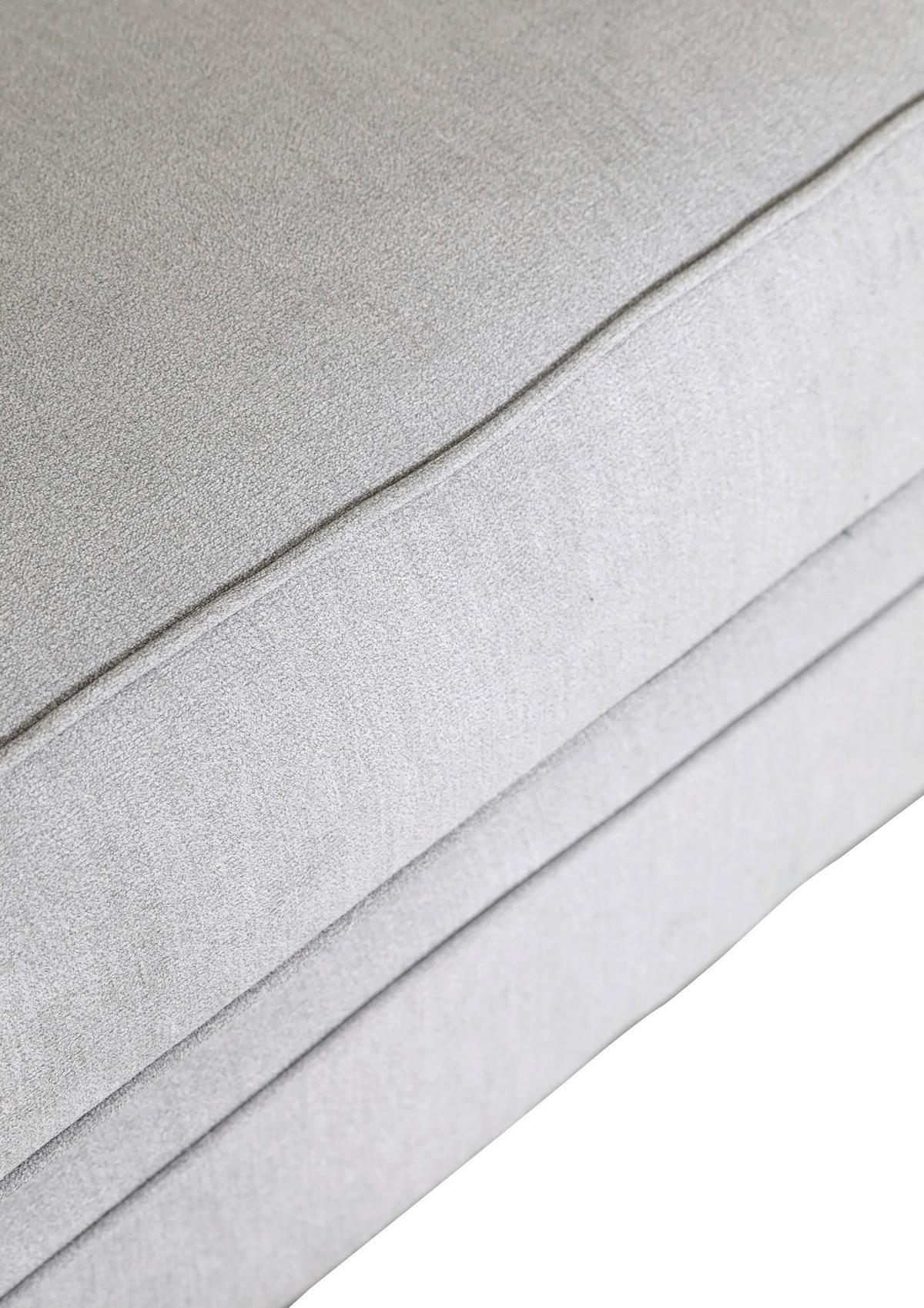 Bigsofa Lamour - Dunkelbraun/Hellgrau, KONVENTIONELL, Holz/Textil (270/80/110cm) - Livetastic