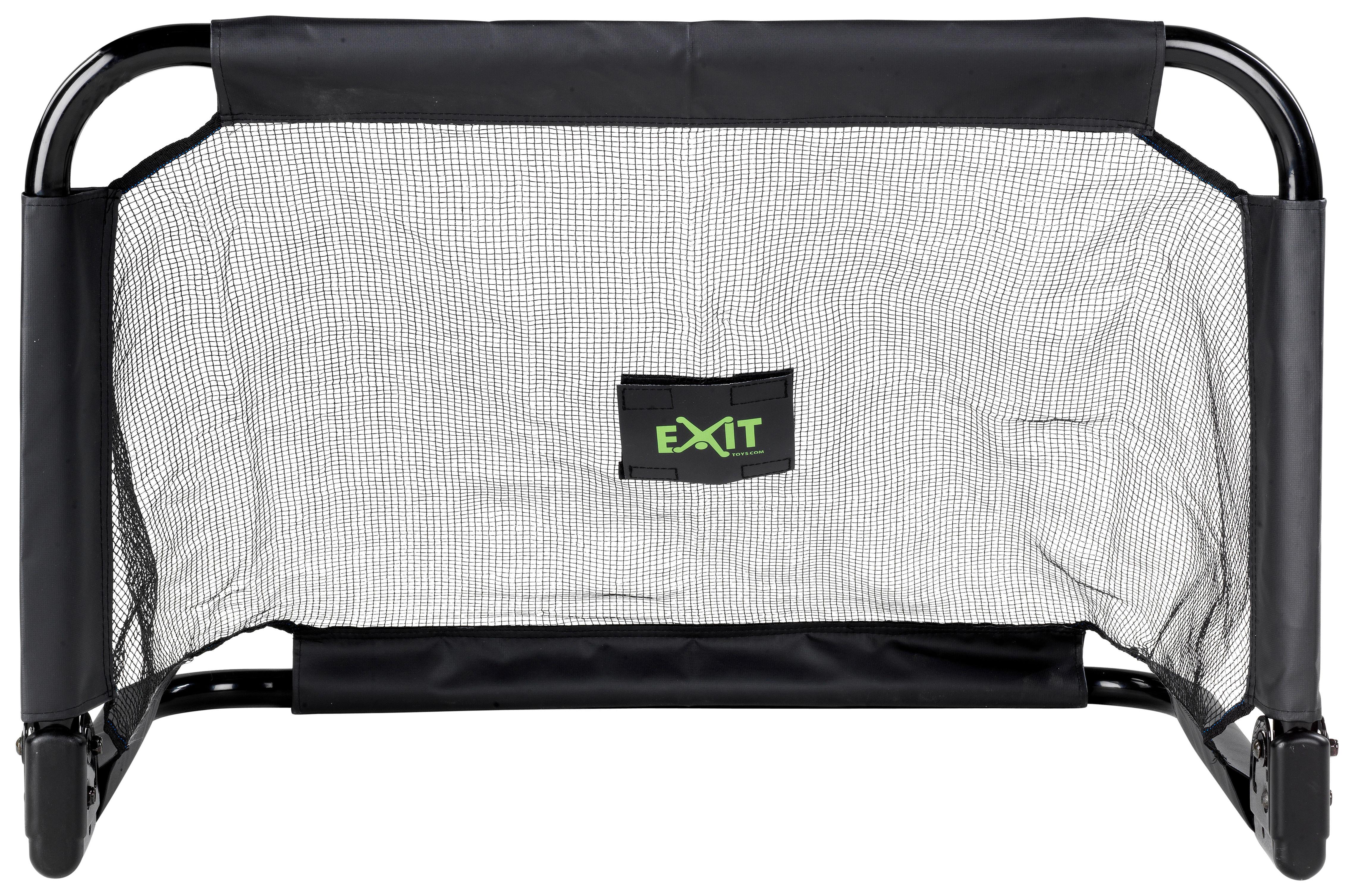 Fußballtor Kinder Exit Pico 90x60x60 cm Faltbar - Schwarz, KONVENTIONELL, Kunststoff/Metall (90/60/60cm) - EXIT Toys