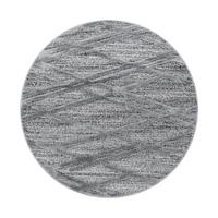 Tkaný koberec P: 160cm, šedá - šedá, Konvenční, textil (160cm)