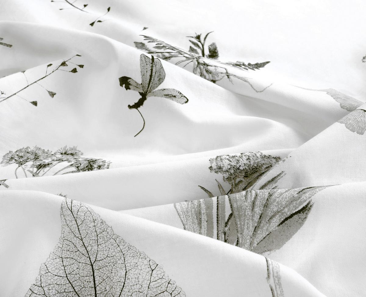 BETTWÄSCHE DÖRTHE - Schwarz/Weiß, MODERN, Textil - Luca Bessoni