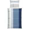 Bettwäsche 140x200 cm Martha Mikrofaser Blau - Blau, MODERN, Textil - Luca Bessoni