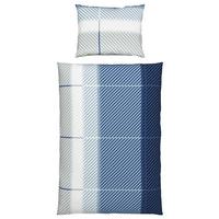 Bettwäsche 140x200 cm Martha Mikrofaser Blau - Blau, MODERN, Textil - Luca Bessoni