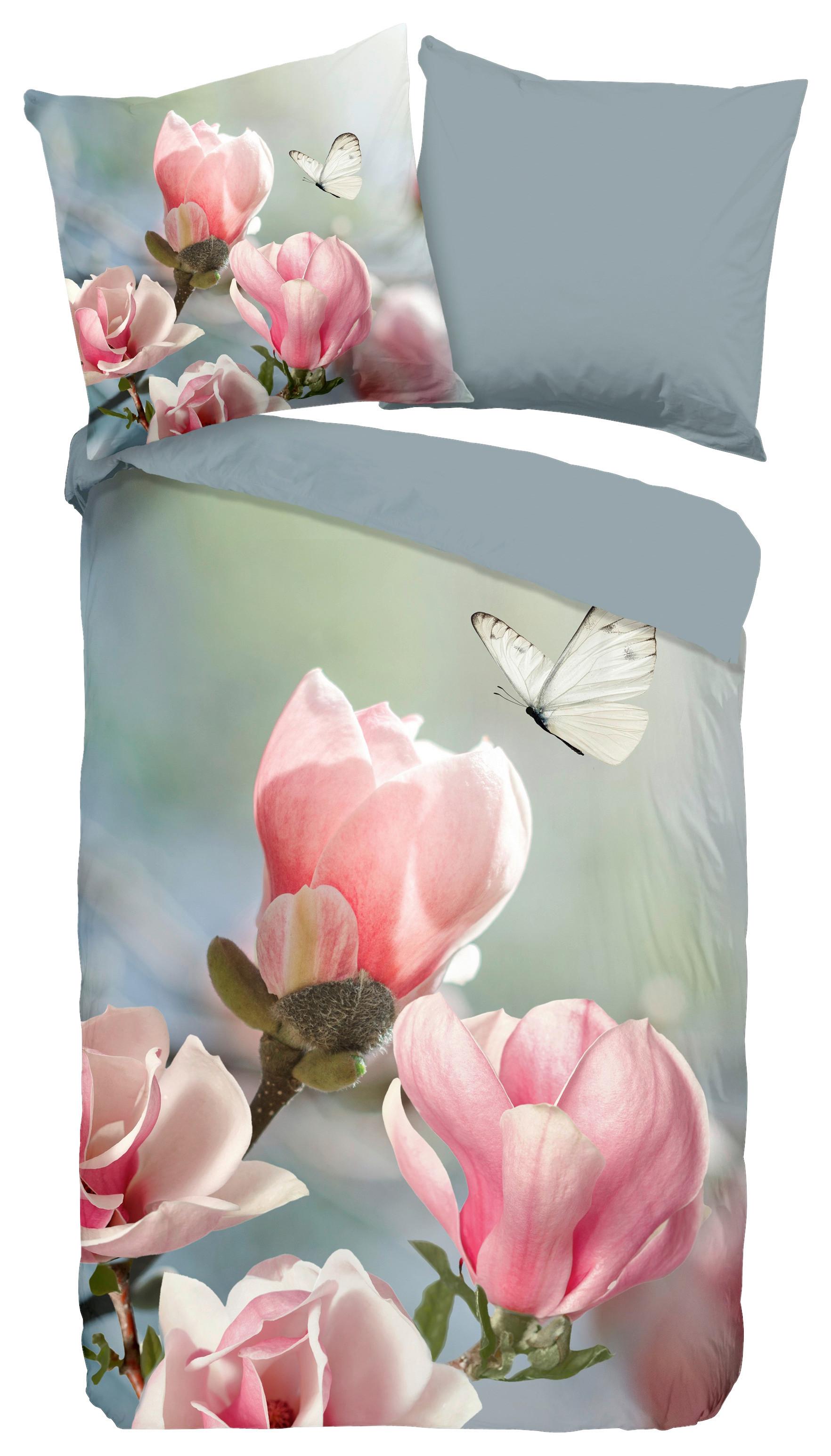 Wendebettwäsche Close Multicolor 135x200 cm - Multicolor, Natur, Textil (135/200cm)