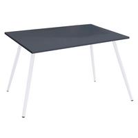 Schreibtisch Salia Anthrazit/Weiß, L: 80cm - Anthrazit/Weiß, MODERN, Holzwerkstoff/Metall (80/50/70cm) - MID.YOU