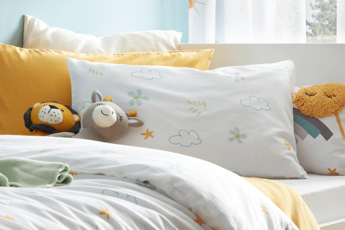 DĚTSKÉ POVLEČENÍ Sally, 40/60+100/135cm - bílá, Moderní, textil (100/135cm) - Premium Living
