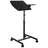 Stehschreibtisch Vm-Sl Schwarz höhenverstellbar - Schwarz, Basics, Holzwerkstoff/Kunststoff (40/44/68,5cm) - MID.YOU