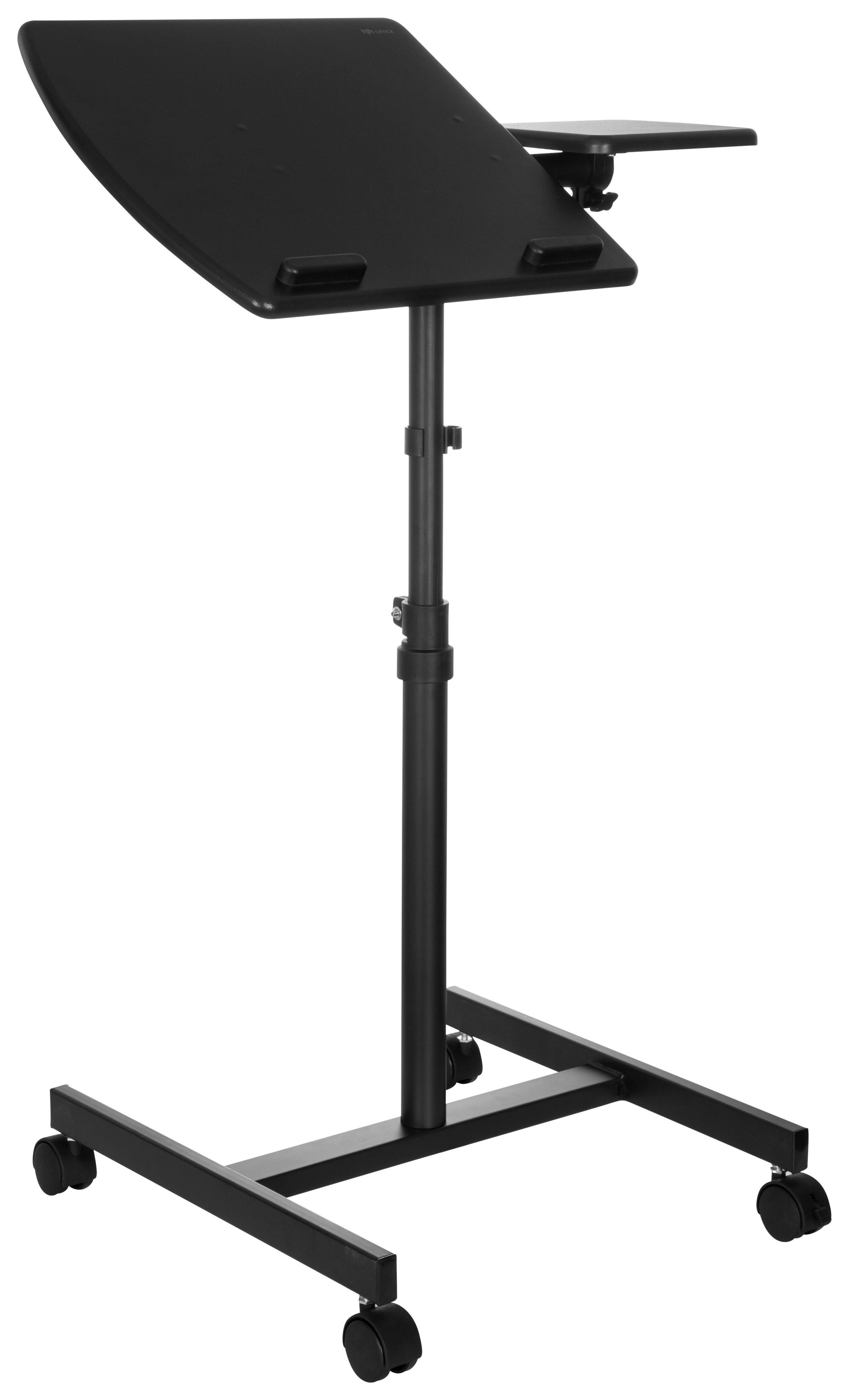 Stehschreibtisch Vm-Sl Schwarz höhenverstellbar
