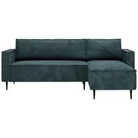 Ranger Petrol S: 223x151 Cm - Petrol/Schwarz, Design, Textil (223/151cm) - Livetastic