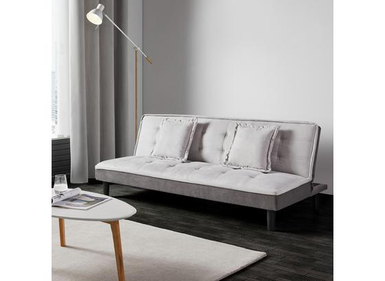 Pohovka S Rozkladom Babette - sivá/svetlosivá, Moderný, textil (183 70 82cm) - Modern Living Pohovka S Rozkladom Babette - sivá/svetlosivá, Moderný, textil (183 70 82cm) - Modern Living
