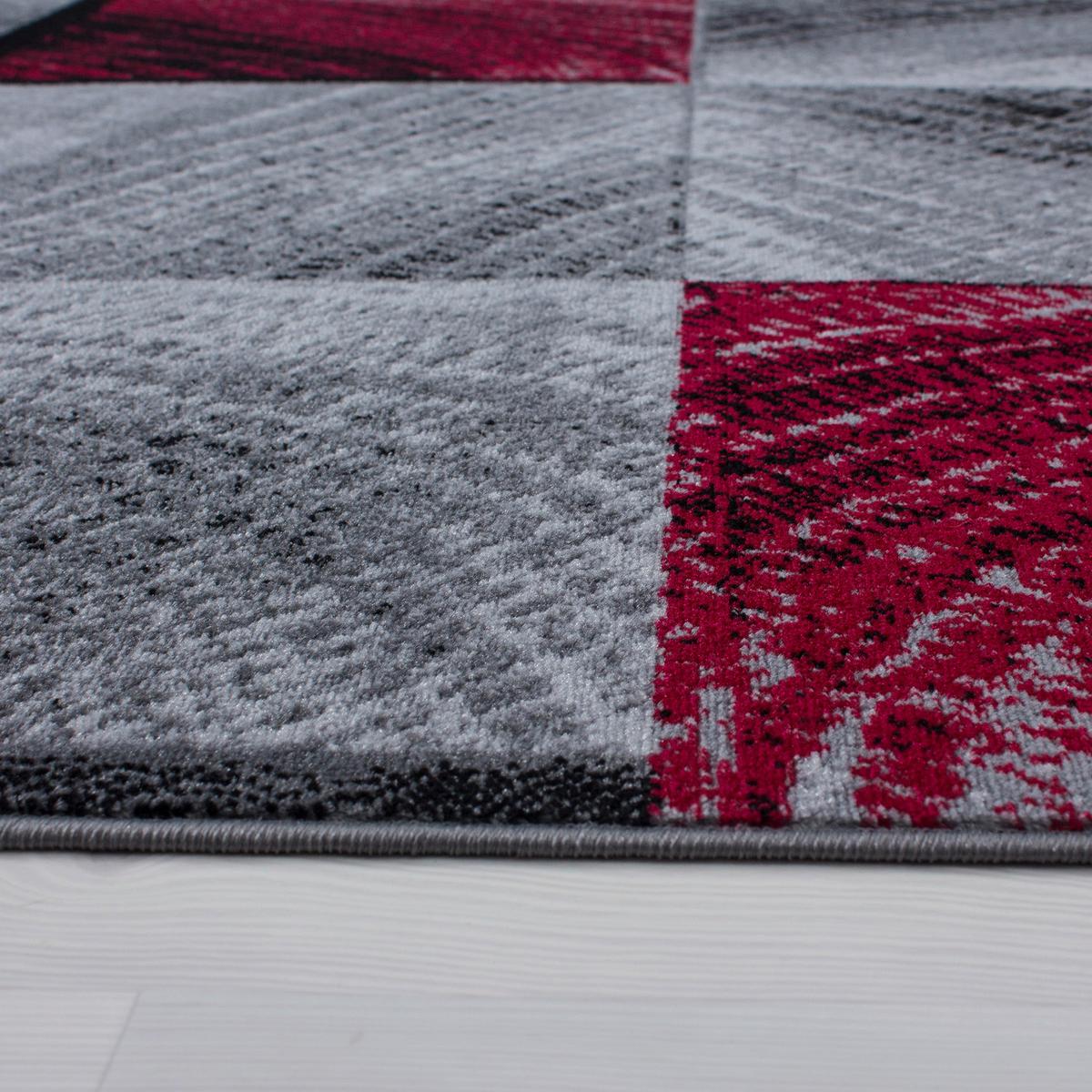 Webteppich Rot Naturfaser Plus 80x150 cm - Rot, Design, Textil (80/150cm)