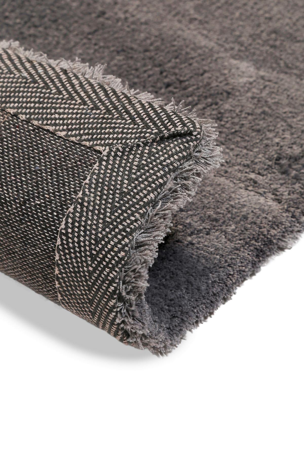 Hochflorteppich Vanessa - Grau, Design, Textil (70/140cm) - WECON HOME BASIC