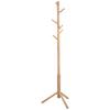 Šatní stojan BREMEN - přírodní barvy, Trend, dřevo (51/176/45cm) - MID.YOU
