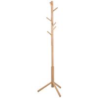Kleiderständer Bremen Holz 6 Haken H: 176 Cm - Naturfarben, Trend, Holz (51/176/45cm) - MID.YOU