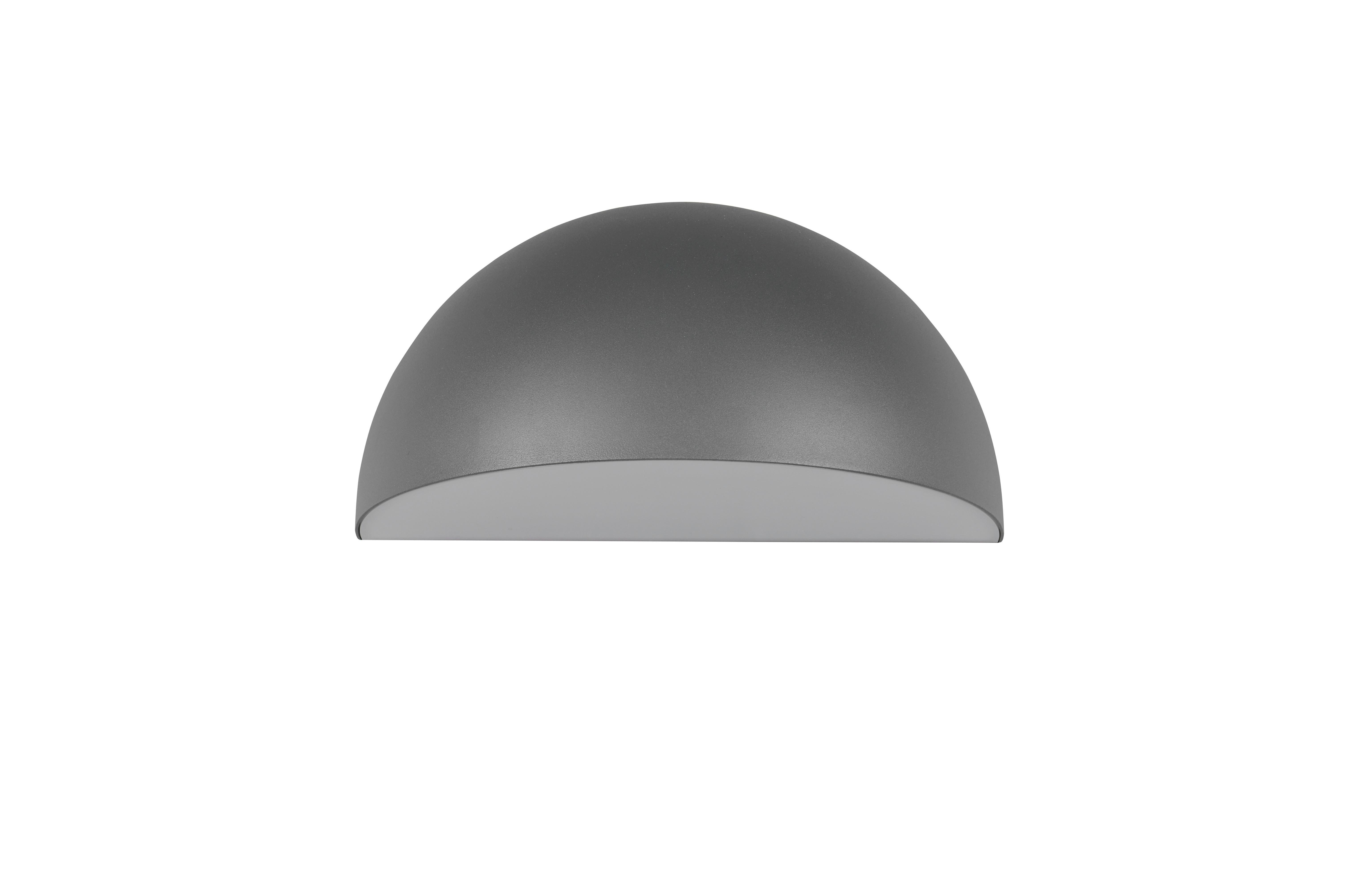 Außenwandleuchte 262460142 Maas - Anthrazit/Weiß, KONVENTIONELL, Kunststoff/Metall (14/27/15,5cm) - Trio Leuchten