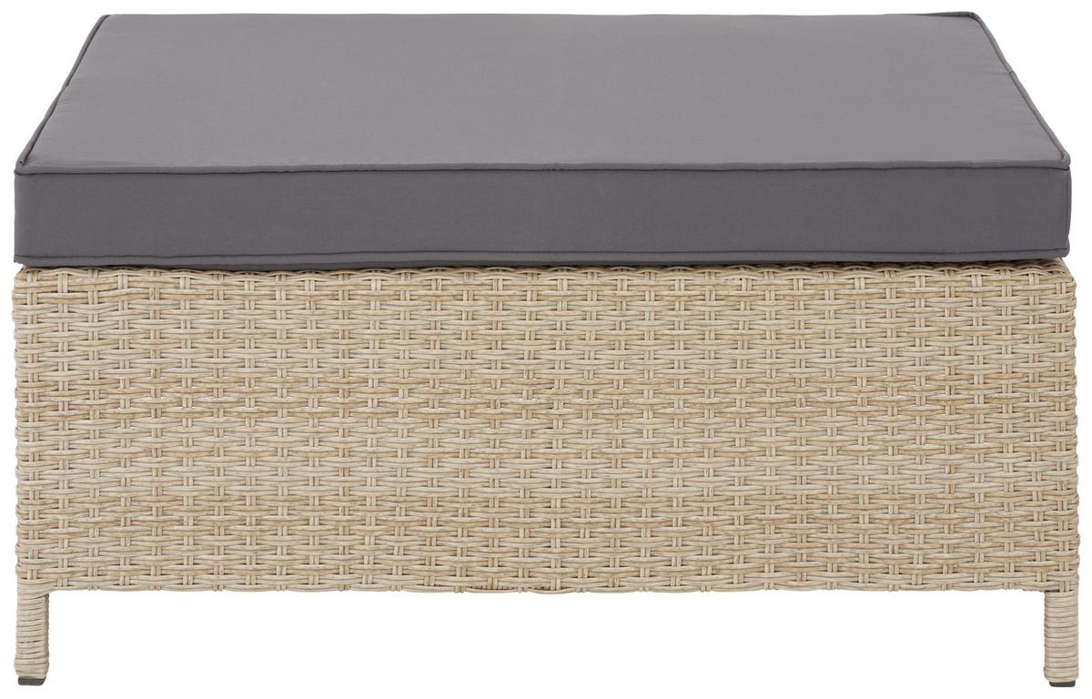 Lounge Garnitúra Santorin - világosbarna/szürke, Modern, műanyag/Üveg - Luca Bessoni