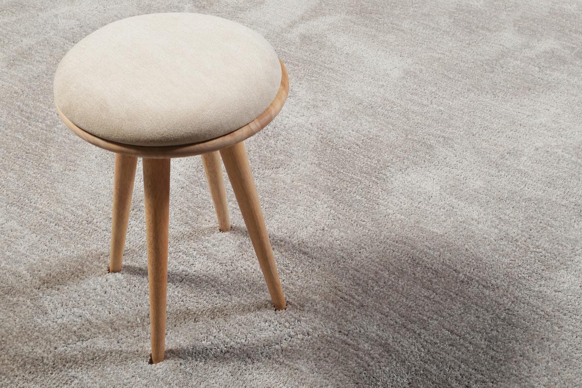 Hochflorteppich Grau, Ø: Ca. 120 Cm - Grau, KONVENTIONELL, Textil (120cm) - Esprit