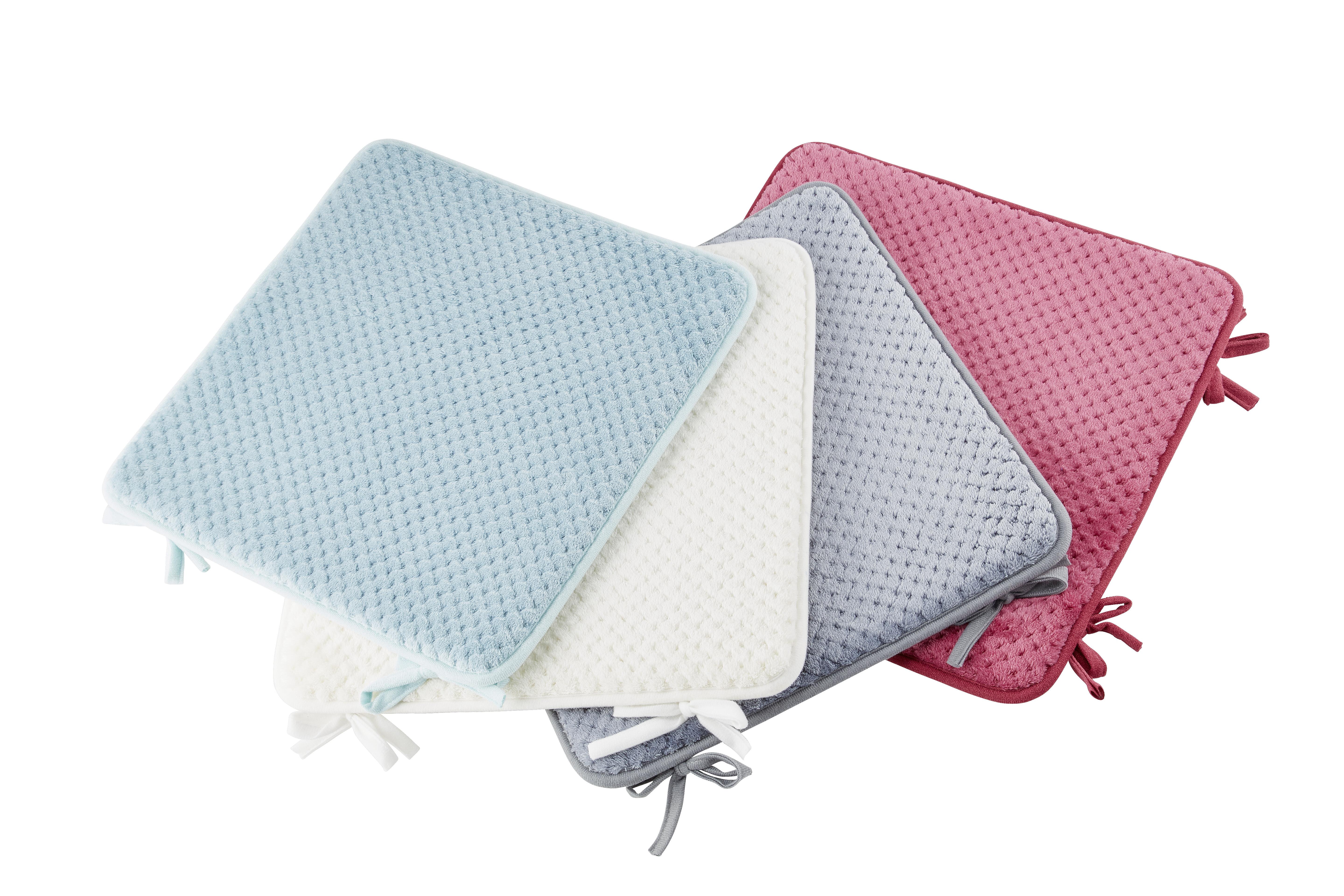 Sitzkissen Anita Anthrazit 40x40 cm Polyester - Anthrazit, MODERN, Textil (40/40/1,2cm) - Luca Bessoni