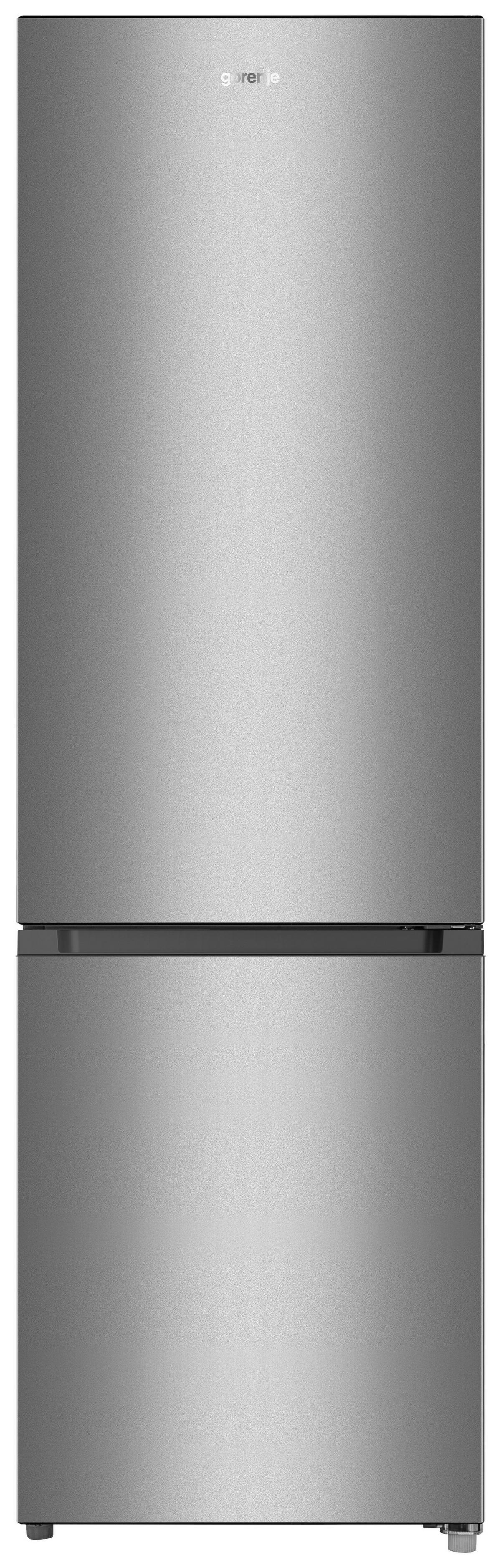 Kühl-gefrier-kombination Rk418dps4 - Edelstahlfarben, MODERN, Glas/Kunststoff (55/179,7/56,3cm) - Gorenje