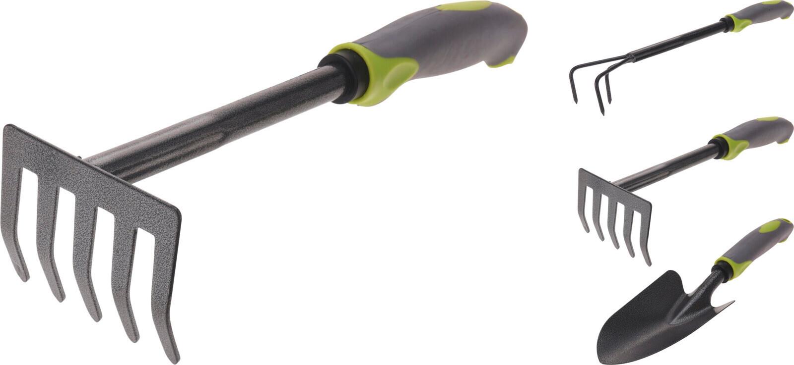 Diverse Gartengeräte Bobby - Schwarz/Grün, Basics, Metall (24/4,2/8cm)