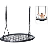 Schaukel Schwarz BxHxh: 75,5x12x29,5 cm - Schwarz, Basics, Kunststoff (75.5/12/29.5cm)