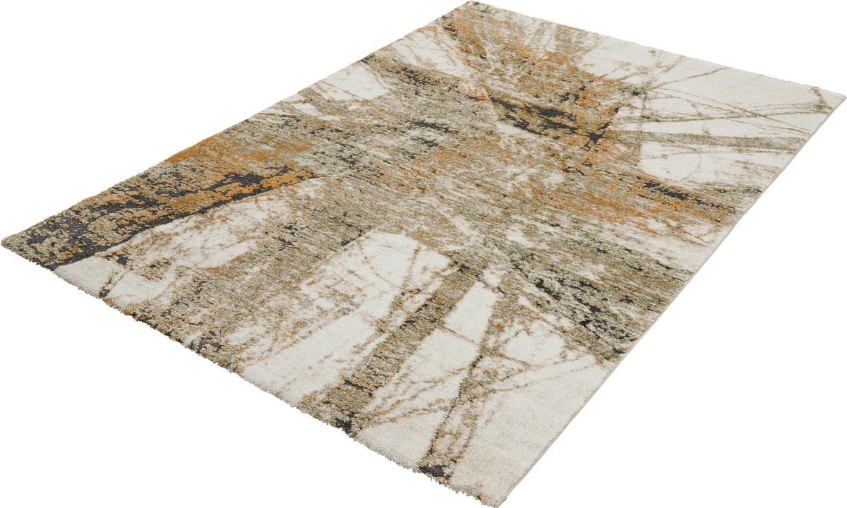 Webteppich My Bologna - Dunkelgrau/Creme, LIFESTYLE, Textil (80/300cm) - Obsession