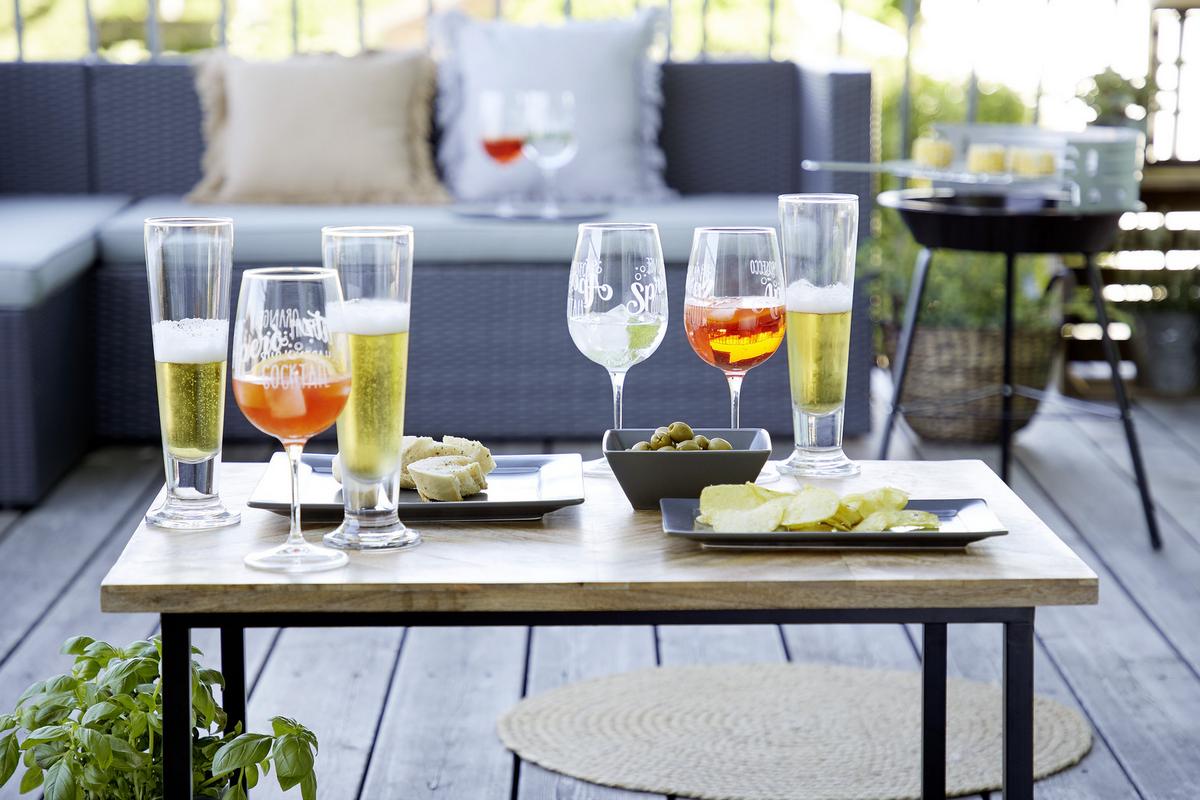 Cocktailglas Marilyn, ca. 500 ml - Klar, MODERN, Glas (8,5/21,4cm) - Luca Bessoni