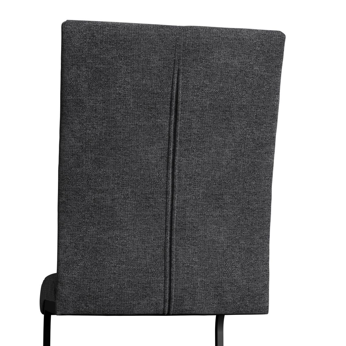 Houpací židle Colien COLIEN - černá/tmavě šedá, Moderní, kov/dřevo (46/94/62cm) - Bessagi Home