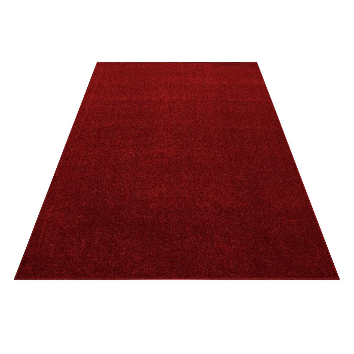 Hochflor Teppich Rot Ata 280x370 cm - Rot, Design, Textil (280/370cm) - Novel