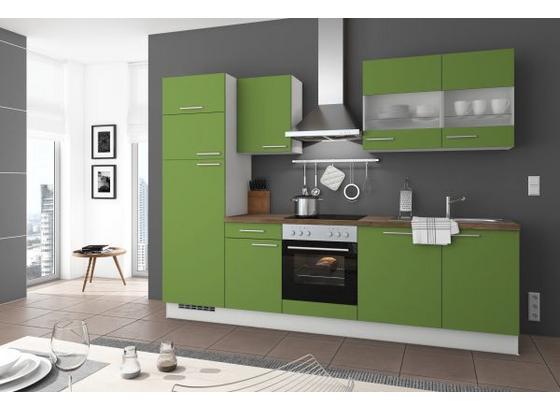 Küchenblock Turin 280cm Kiwi - Grün, LIFESTYLE, Holzwerkstoff (280cm) - Qcina Küchenblock Turin 280cm Kiwi - Grün, LIFESTYLE, Holzwerkstoff (280cm) - Qcina