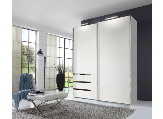 Schwebetürenschrank Level 36a B:200cm Weiß - Weiß, MODERN, Holzwerkstoff (200/216/65cm) Schwebetürenschrank Level 36a B:200cm Weiß - Weiß, MODERN, Holzwerkstoff (200/216/65cm)
