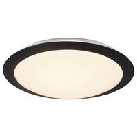 LED-Deckenleuchte 680310132 - Schwarz/Weiß, Basics, Kunststoff (29/8cm) - Trio Leuchten