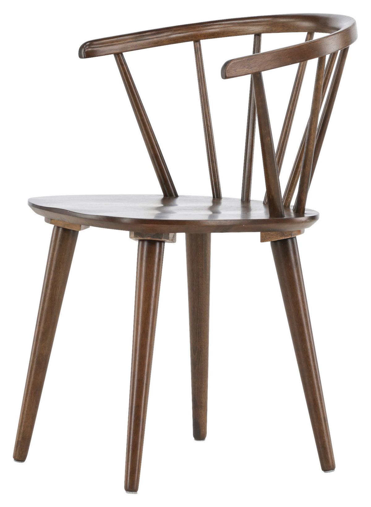 Stuhl-set Bobby - Mokka, Design, Holz (55/75/53cm) - Livetastic