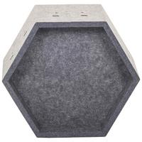 Trennwand Grau B: 31,5 Cm - Grau, MODERN, Textil (31,5/27,5/17,5cm) - MID.YOU