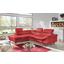 Wohnlandschaft in L-Form Driver 214x266 cm - Chromfarben/Rot, MODERN, Textil (214/266cm) Wohnlandschaft in L-Form Driver 214x266 cm - Chromfarben/Rot, MODERN, Textil (214/266cm)