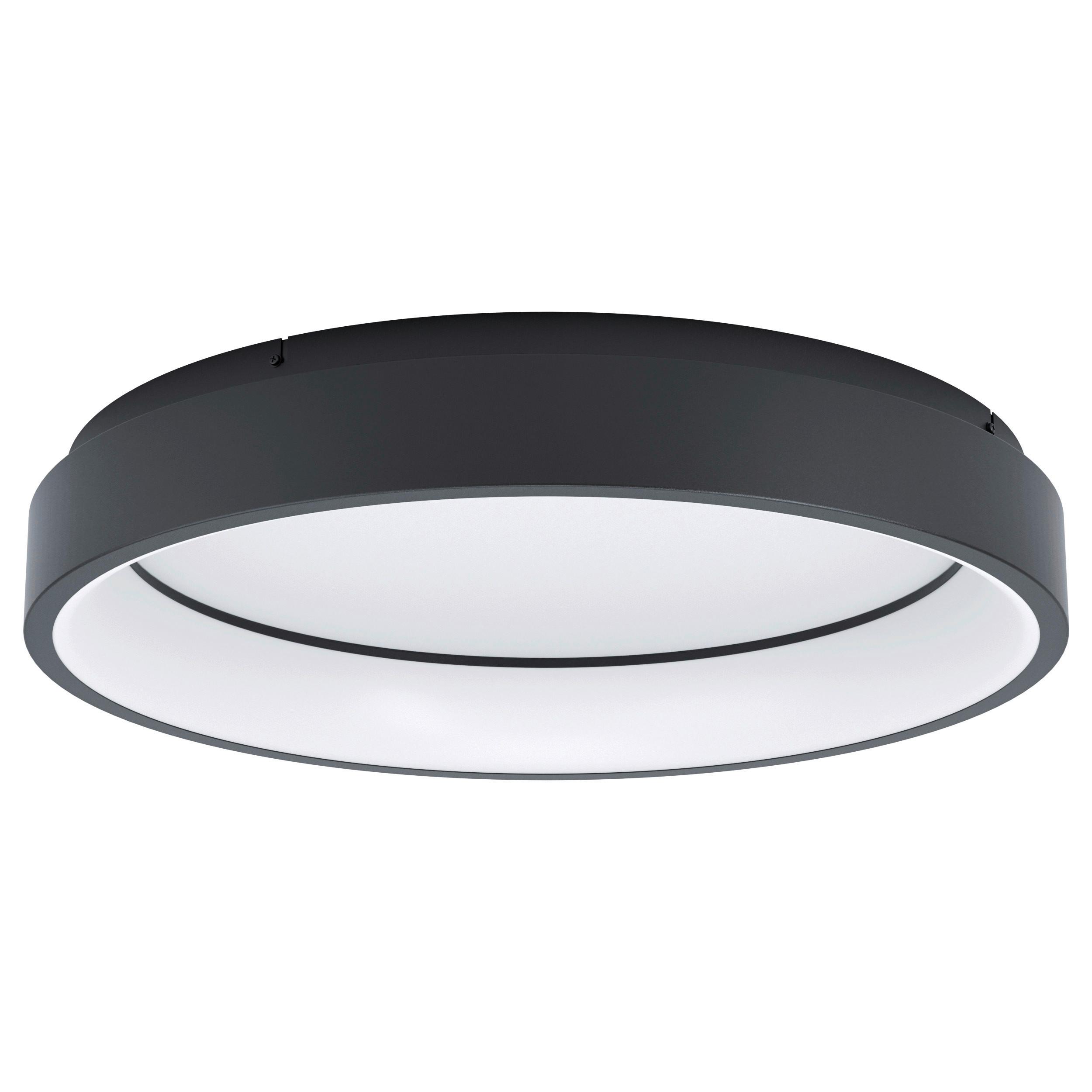 STROPNÉ LED SVIETIDLO MARGHERA-Z - čierna/biela, Design, kov/plast (60/11cm)