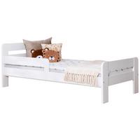 Bett Bennet Weiß Lf: 90x200 Cm - Weiß, MODERN, Holz (90/200cm) - MID.YOU