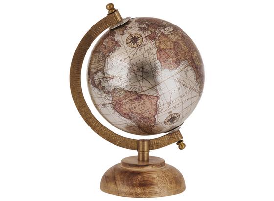 Glóbus Columbus - čierna/krémová, Konvenčný, drevo (14/21,5cm) Glóbus Columbus - čierna/krémová, Konvenčný, drevo (14/21,5cm)