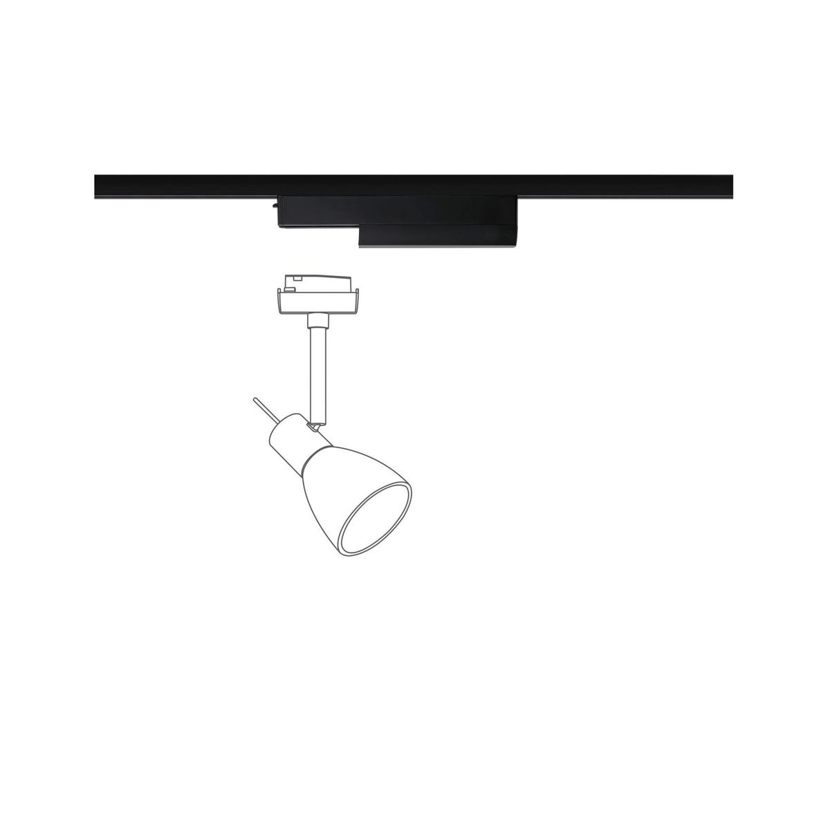 Schienensystem-Adapter 95678 Urail Adapter Zigbee - Basics (17,5/5,0/2,0cm) - Paulmann