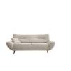 3-Sitzer-Sofa Drago Beige mit Kissen Chenille B: 205 cm - Wildeiche/Beige, MODERN, Textil (205/81/90cm) - MID.YOU