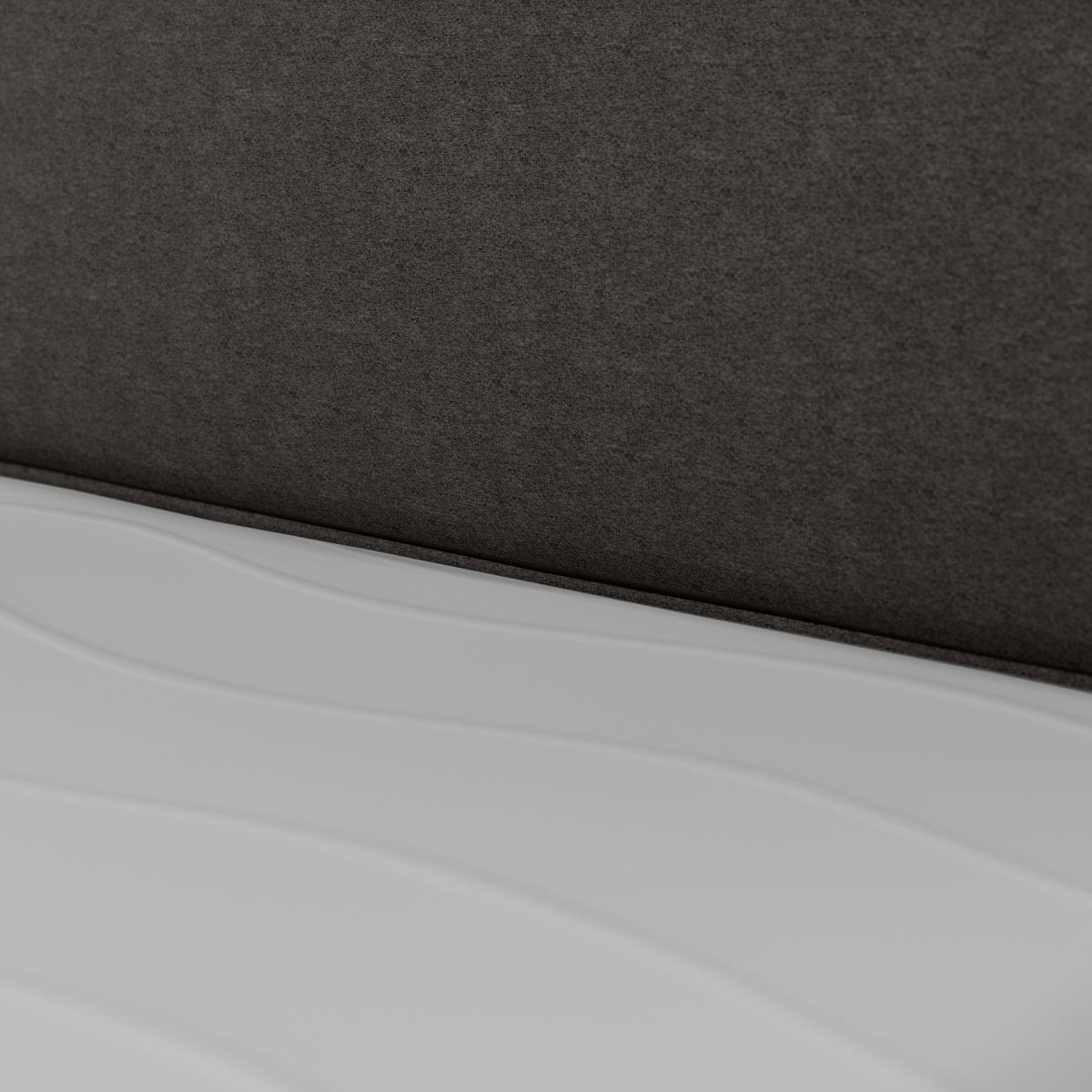 Boxspringbett Mit Bettkasten Kyoto Anthrazit 180x200 - Anthrazit, MODERN, Holz/Kunststoff (180/200cm) - MID.YOU