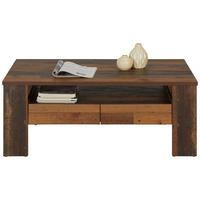 Konferenční stolek Monos, šedá/hnedá, š: 110cm - šedá/hnědá, Konvenční, kompozitní dřevo (110/65/44cm) - Mömax