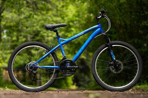 Mountainbike Huffy Extent 24 Zoll - Blau, Basics, Metall (59,7/168,9/99cm)