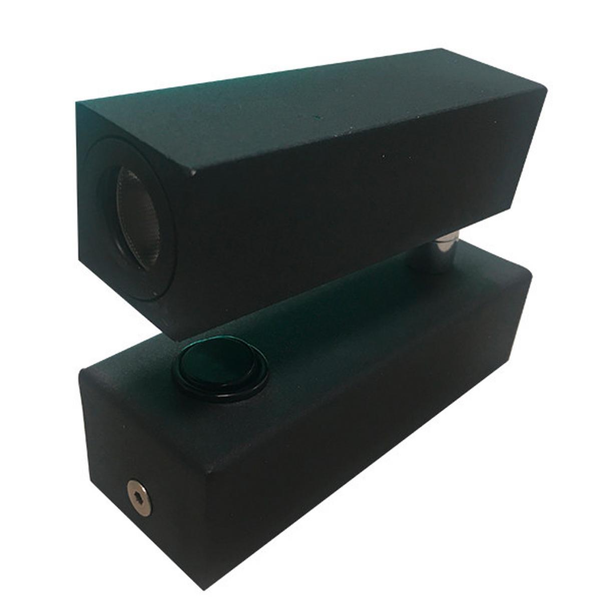 Led-wandleuchte 5001/apn - Schwarz, Design, Metall (11/8/4cm)