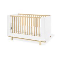 Gitterbett 113403 Boks - Ahornfarben/Weiß, Trend, Holz/Holzwerkstoff (144/78/90cm) - Pinolino