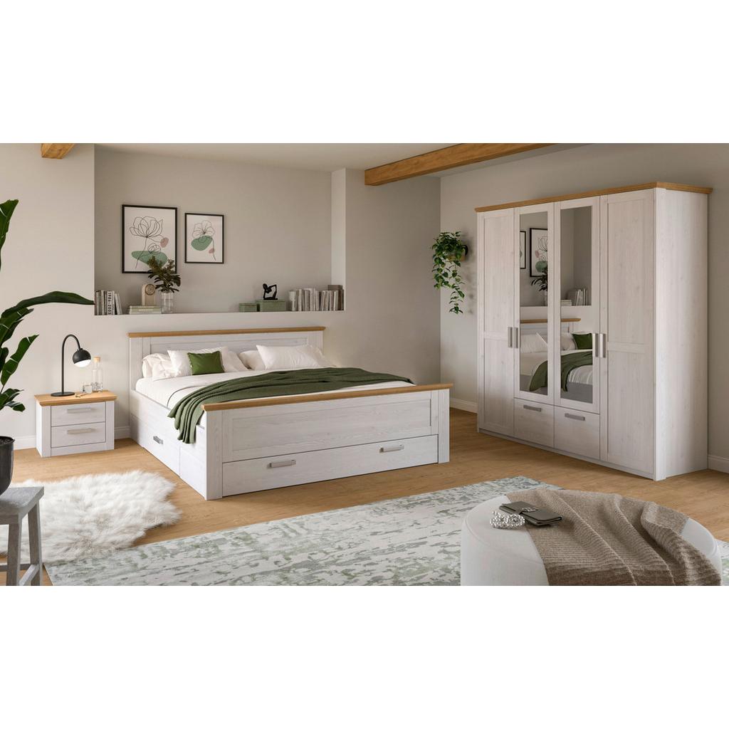 Schlafzimmer Verona Lärchefarben/Eiche D. 3-Teilig