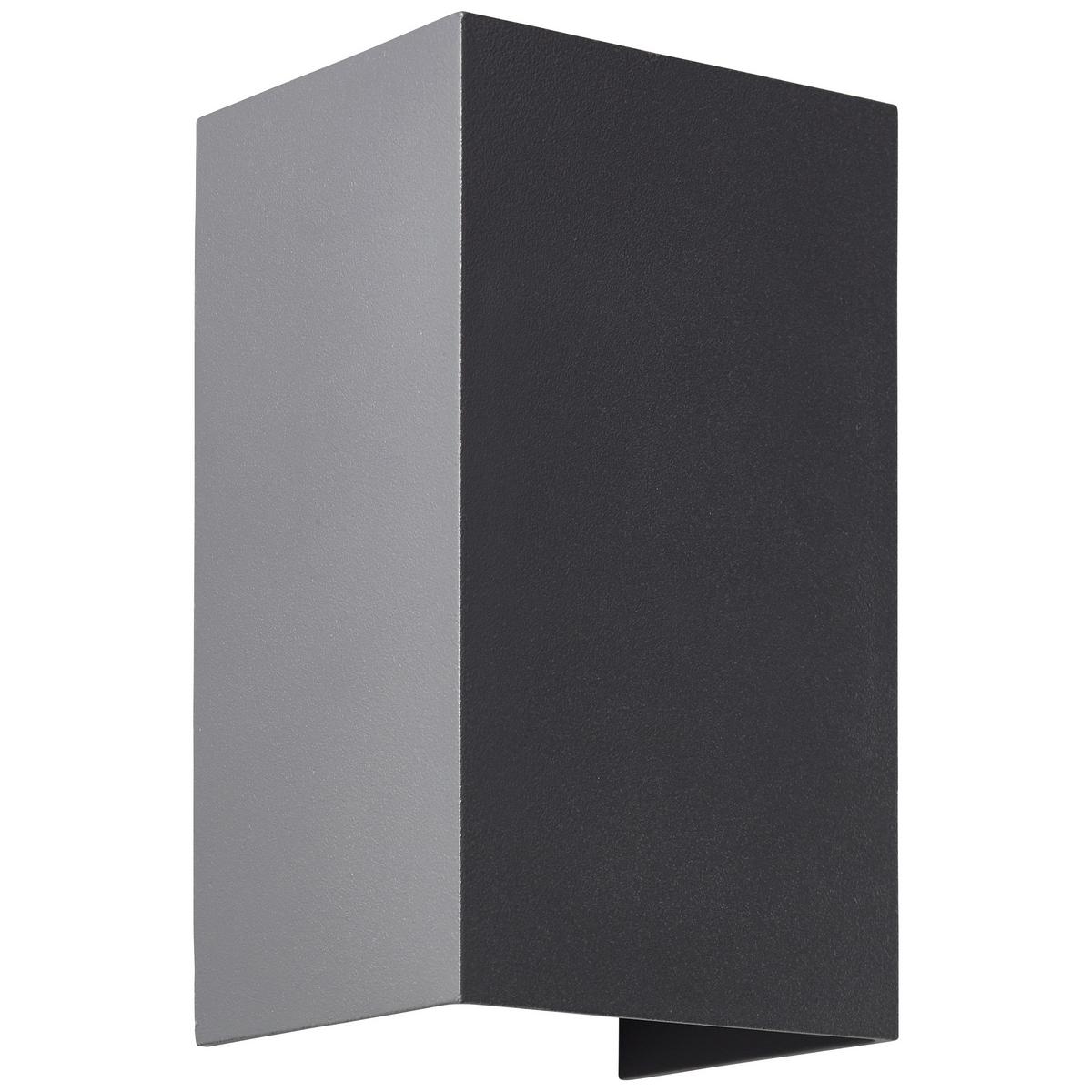 Wandleuchte G90962a63 Hilly - Dunkelgrau, Basics, Glas/Metall (13.6/8/6.8cm) - Brilliant