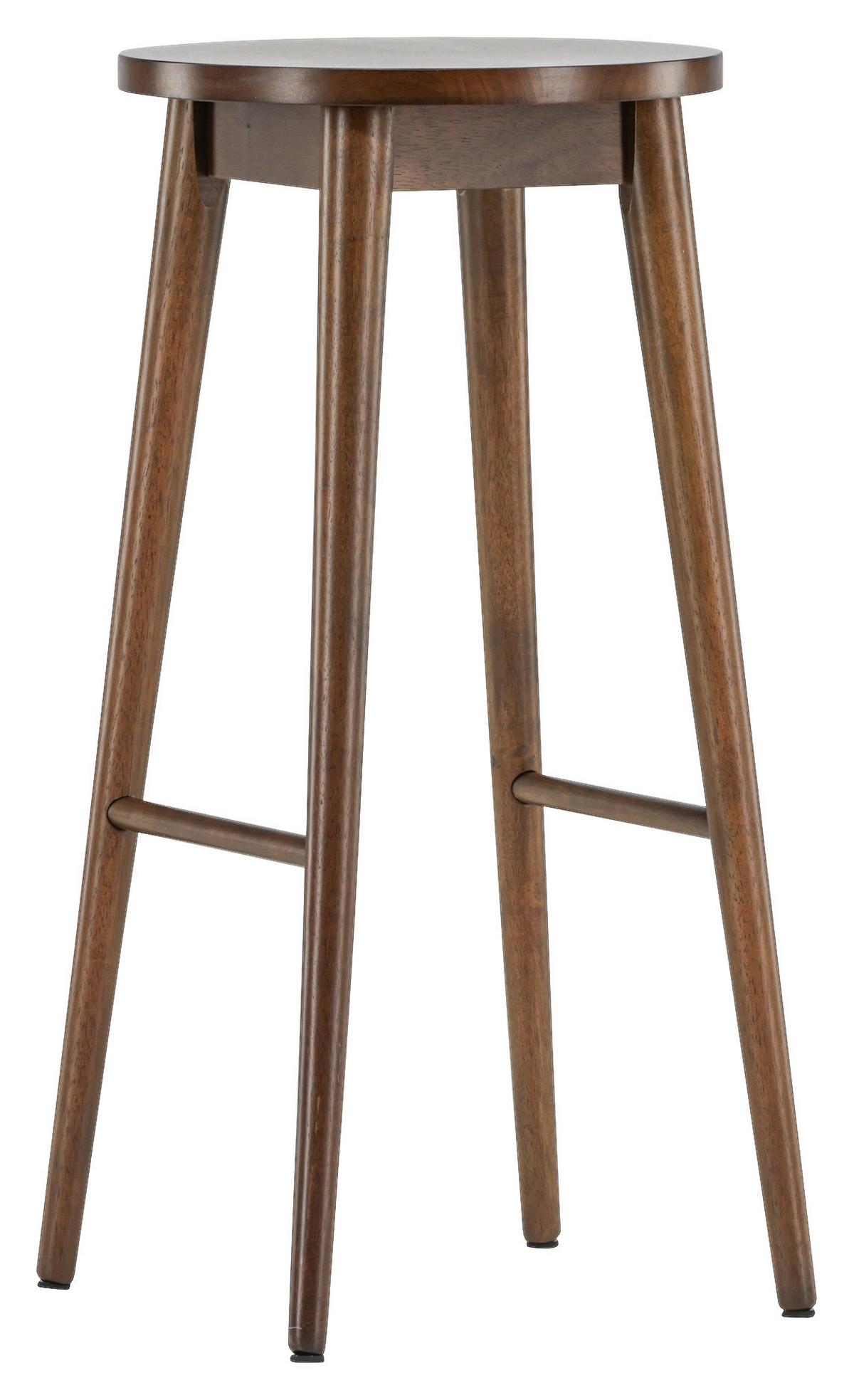 Barhocker-Set Mollösand - Braun, Design, Holz (36/75/36cm) - Livetastic