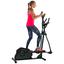 Crosstrainer Cardio Fit C30 - Schwarz/Grau, MODERN, Kunststoff/Metall (60/163/124cm) - Tunturi