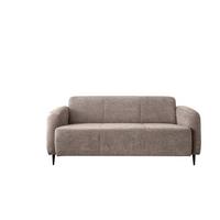 3-Sitzer-Sofa Marone Beige B: 180cm - Beige/Schwarz, MODERN, Textil (180/76/90cm) - Livetastic