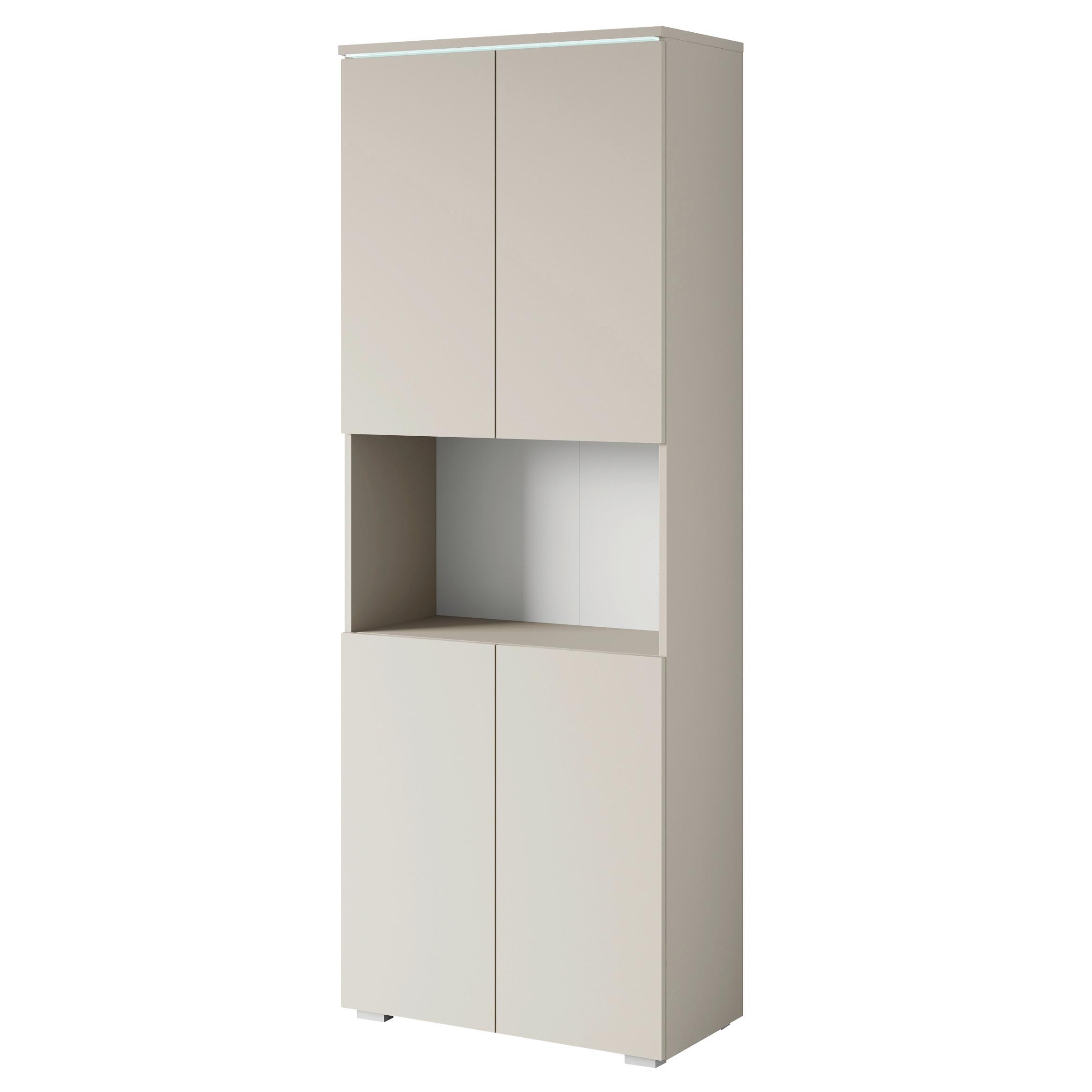 Aktenschrank Vera Beige/Kaschmir B: 68cm - Kaschmir/Beige, Design, Holzwerkstoff (68/181,9/33cm) - Livetastic